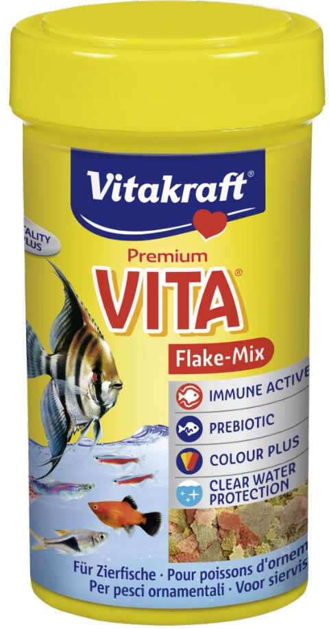 VITAKRAFT VITA Flake-Mix, Hrană completă, sub formă de fulgi, ptr peşti
