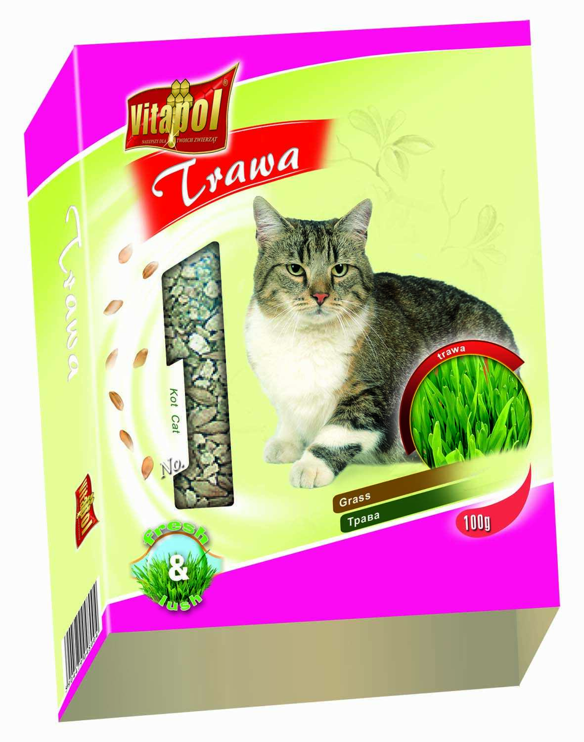 VITAPOL Iarbă pentru pisici, seminţe 100g