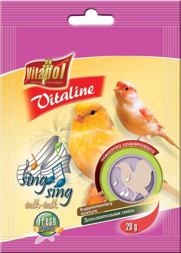 VITAPOL VitaLine pentru canari, Stimularea cântatului 20g