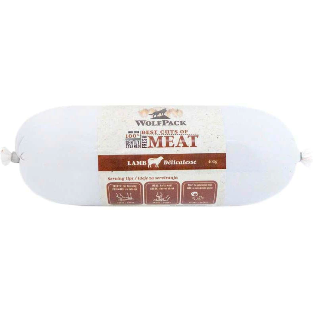 WOLFPACK Delicatesse meat sausage, salam 100% miel