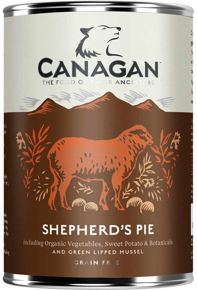CANAGAN Conservă pentru câini, Shepherds Pie 400g