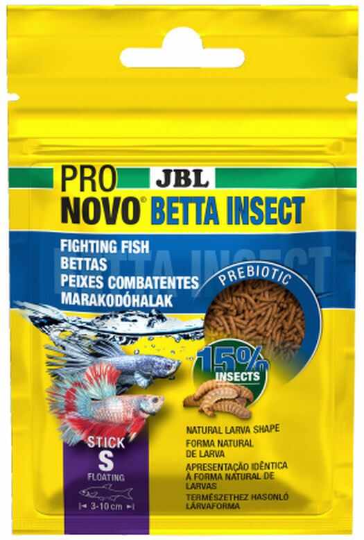 JBL ProNovo Insect Stick S, Hrană pentru peşti de acvariu