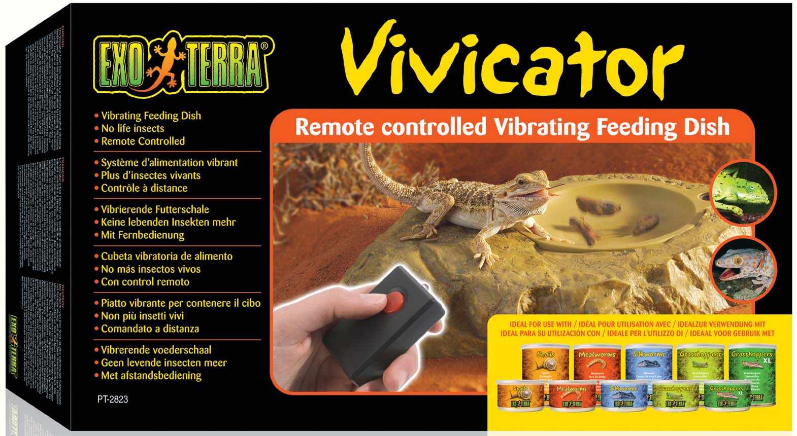 EXO TERRA Vivicator, Hrănitor cu baterii pentru reptile