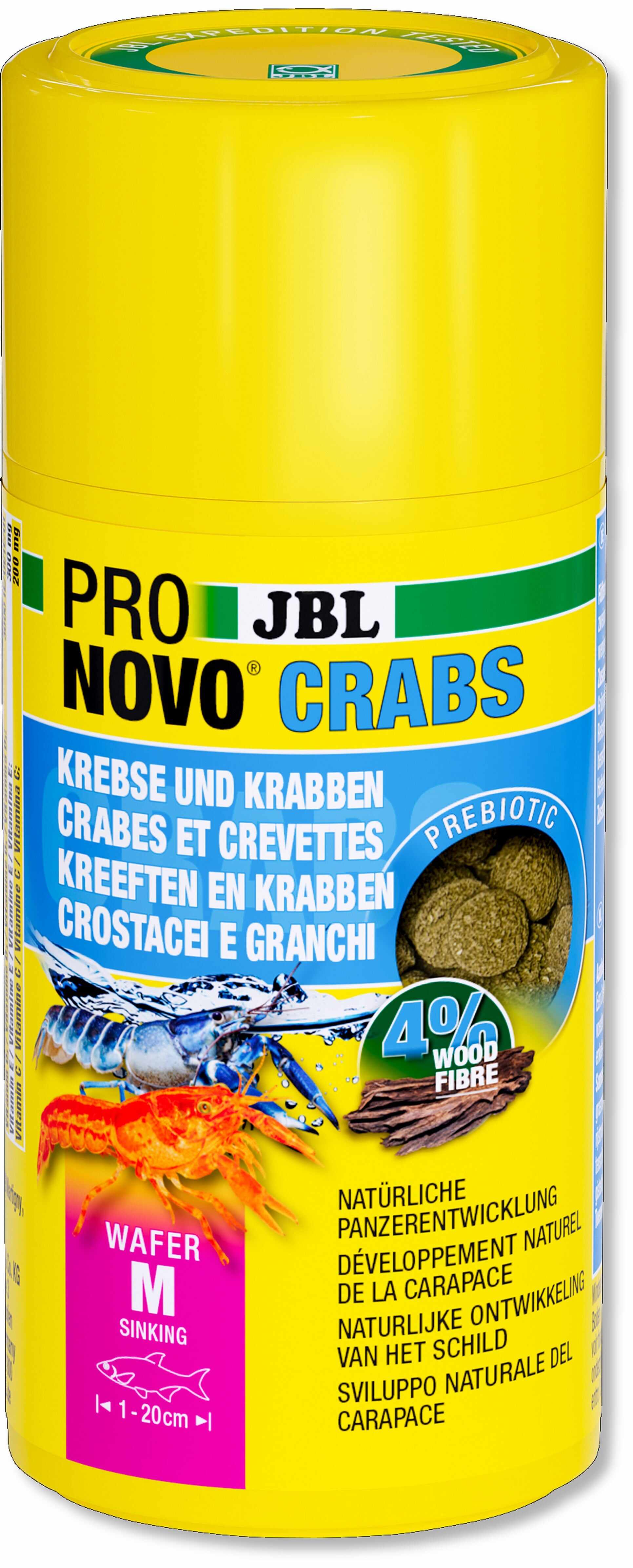 JBL ProNovo Crabs Wafer M, Hrană pentru crabi 100ml
