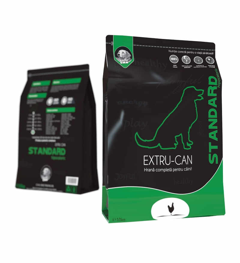 EXTRU-CAN Standard Hipocaloric, XS-XL, Pasăre, hrană uscată câini, 10 kg