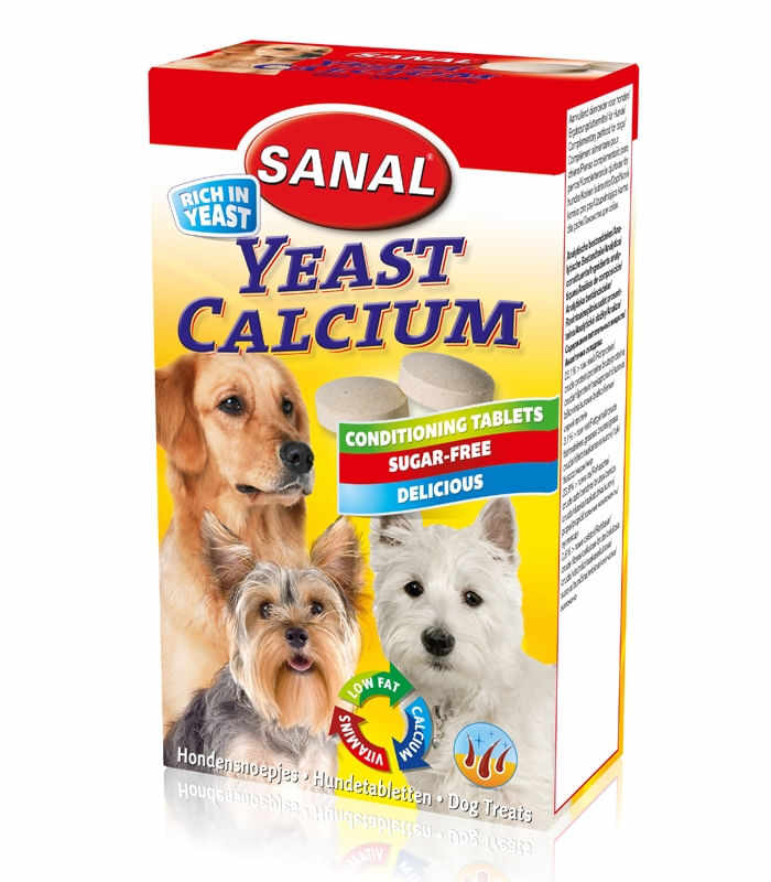 Sanal Dog Yeast Calcium 100