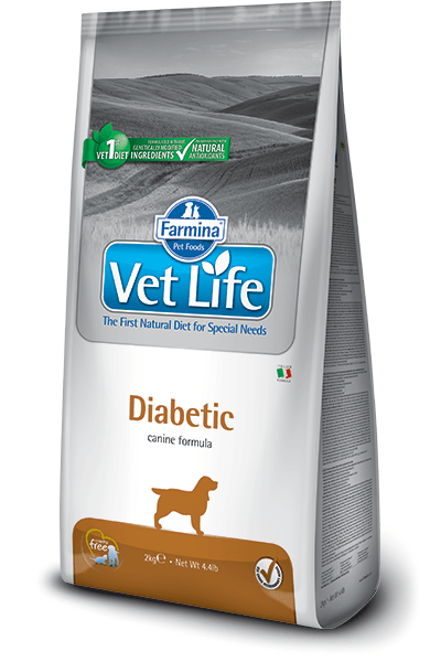Vet Life Natural Diet Dog Diabetic 12 kg