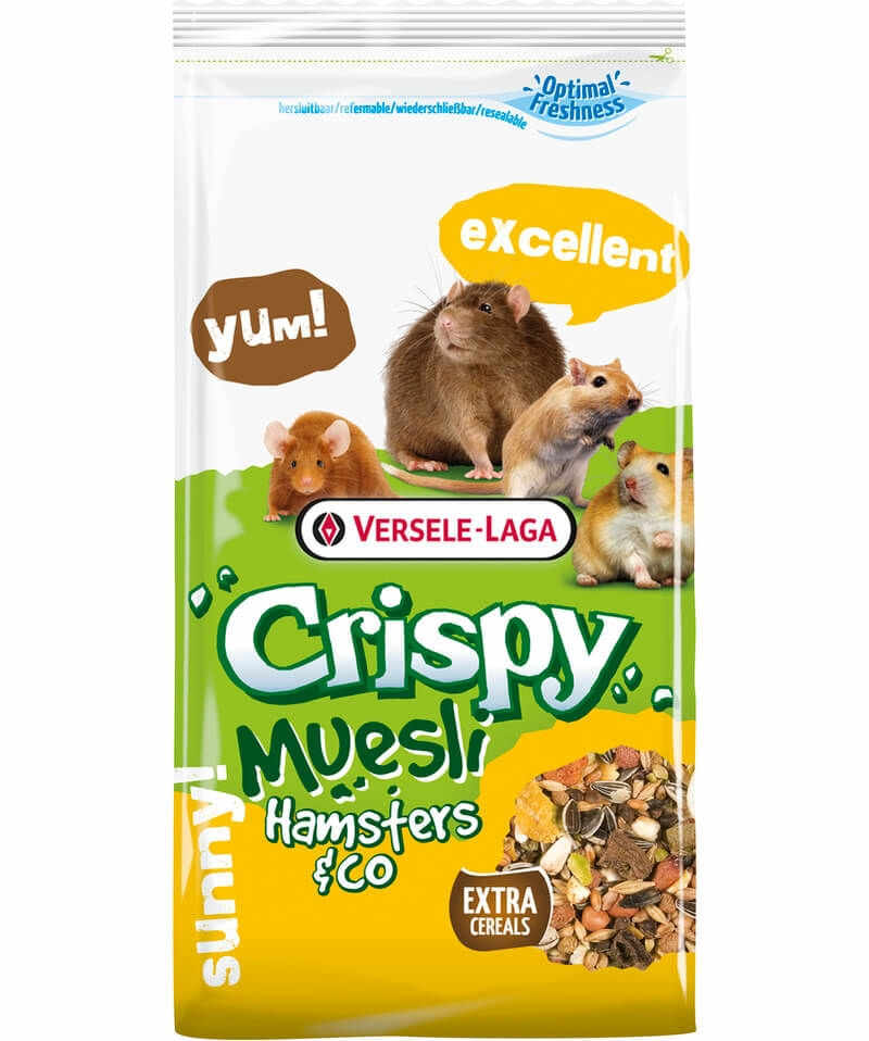 Hrana pentru Hamsteri Versele Laga Crispy Muesli, 1 kg