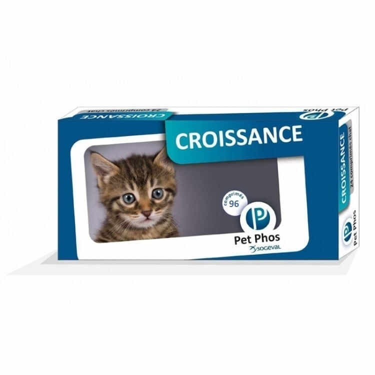 Supliment Nutritiv Pet Phos Felin Croissance 96 tablete