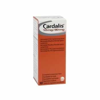 Cardalis L 10 mg / 80 mg, 30 Tablete