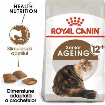 Royal Canin Ageing, 12 +, hrană uscată pisici senior, 4kg