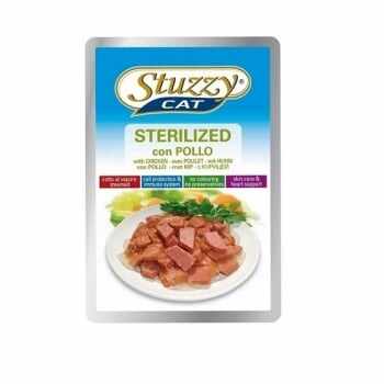 Stuzzy Sterilised Plic cu Pui,100 g