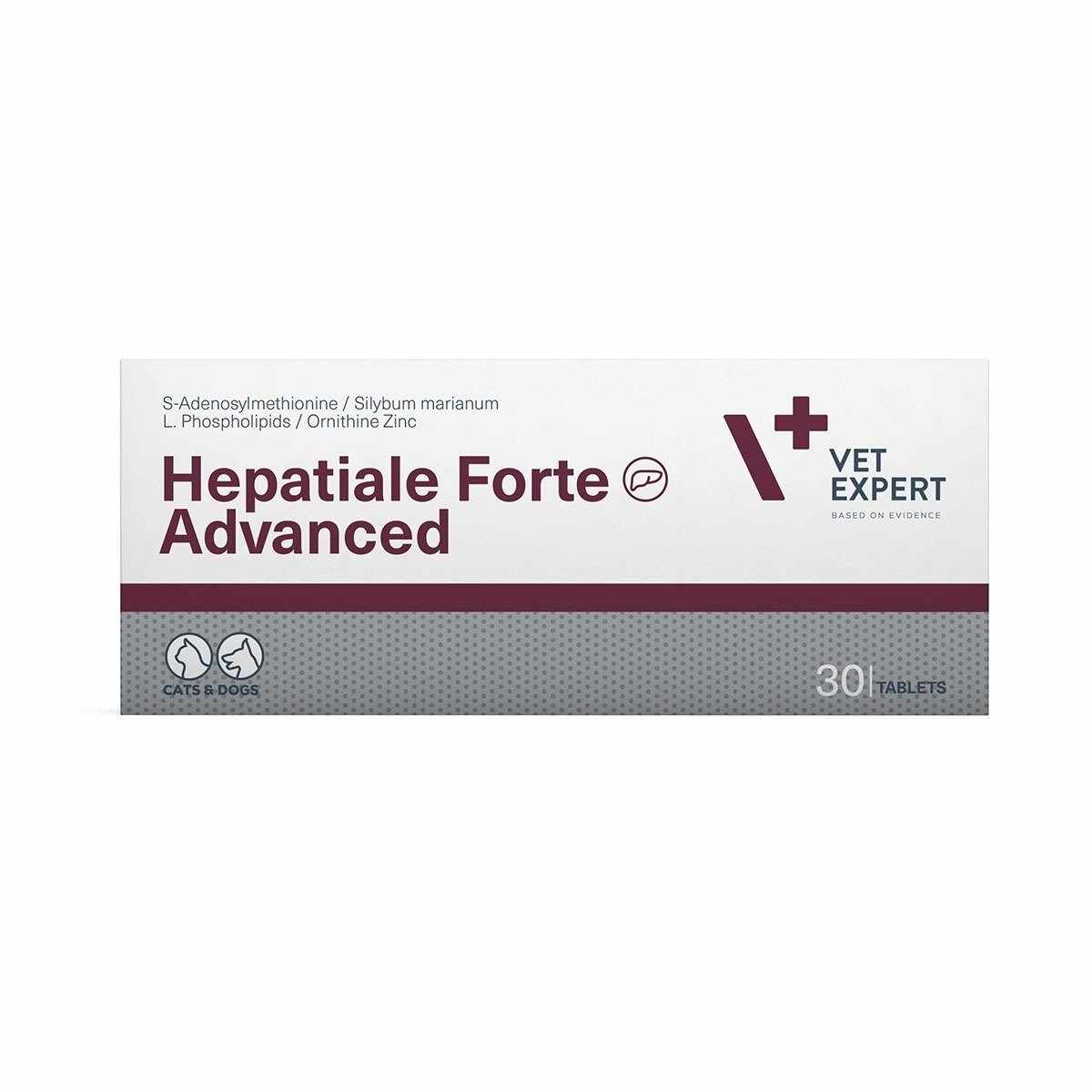 Supliment Nutritiv Hepatiale Forte Advanced, 30 tablete
