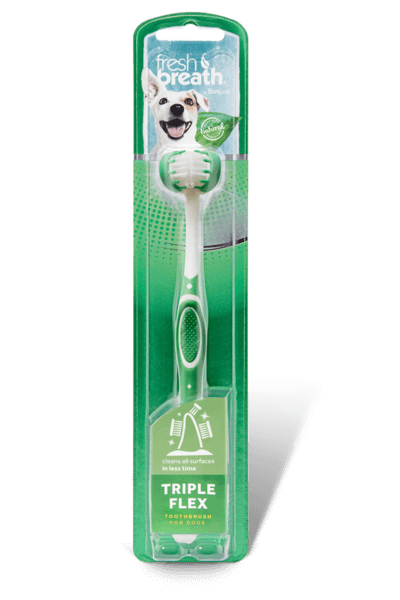 Triple Flex Toothbrush TropiClean For Dogs L