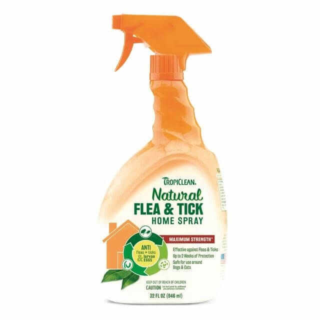 Tropiclean Flea and Tick Spray for Home, 946 ml