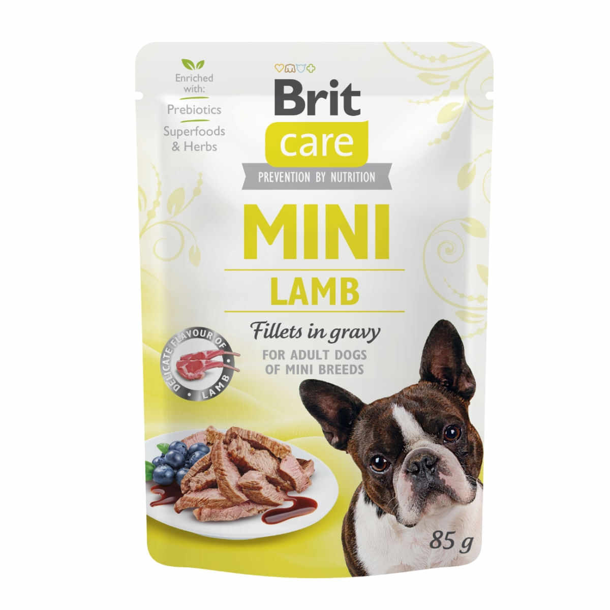 BRIT Care Mini, XS-S, File Miel, hrană umedă câini, (în sos) BRIT Care Mini, XS-S, File Miel, plic hrană umedă câini, (în sos), 85g