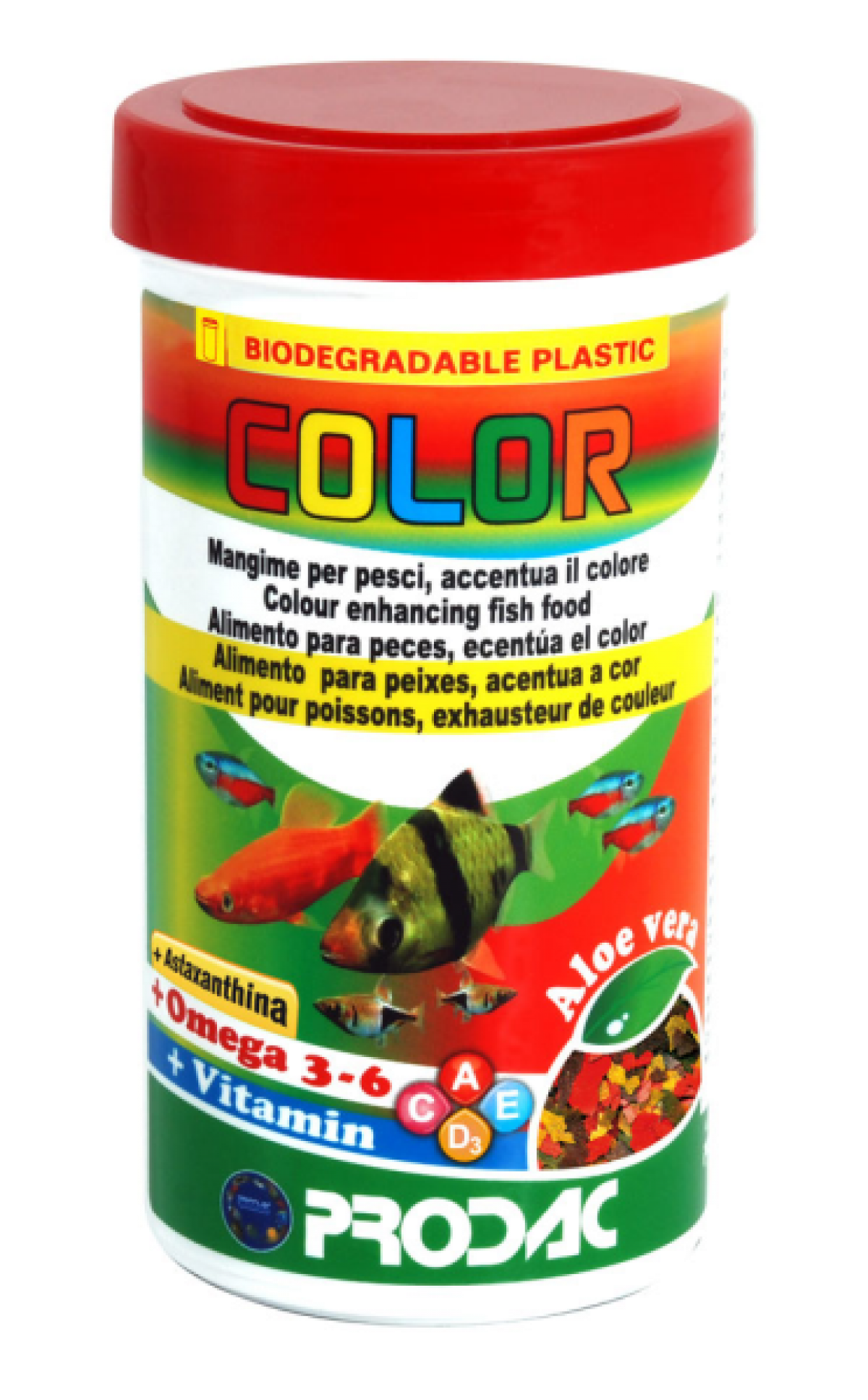 Hrana pentru pesti Prodac Color 100 ml