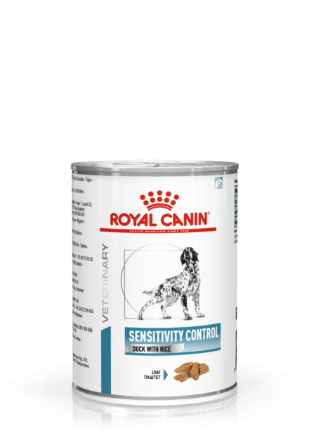 Royal Canin Sensitivity Control cu Rata si Orez 410 g