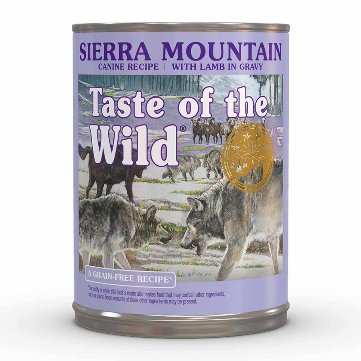 TASTE OF THE WILD Sierra Mountain, Miel, conservă hrană umedă fără cereale câini, (în sos), 390g