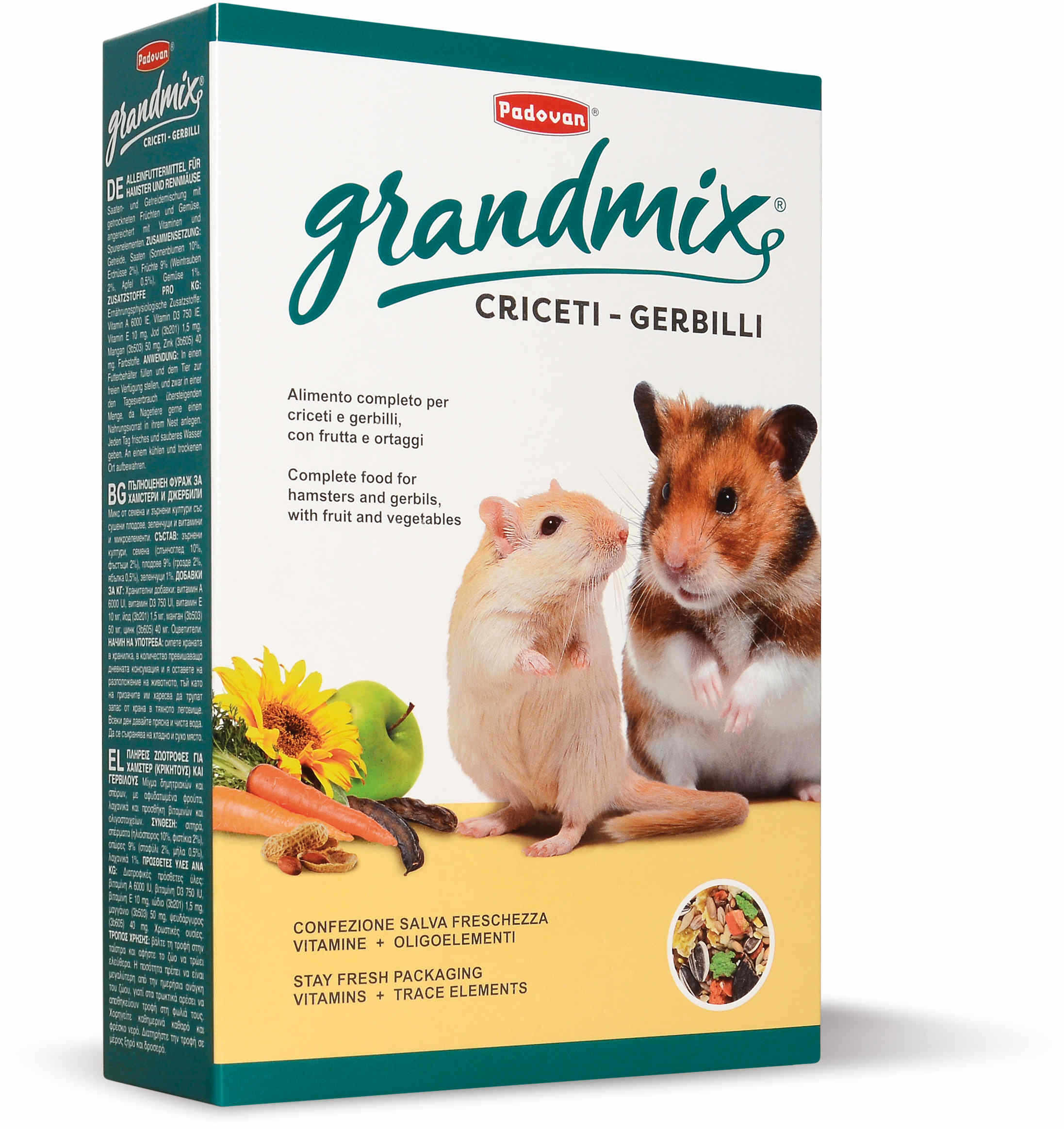 PADOVAN GrandMix, Hrană pentru hamsteri 400g
