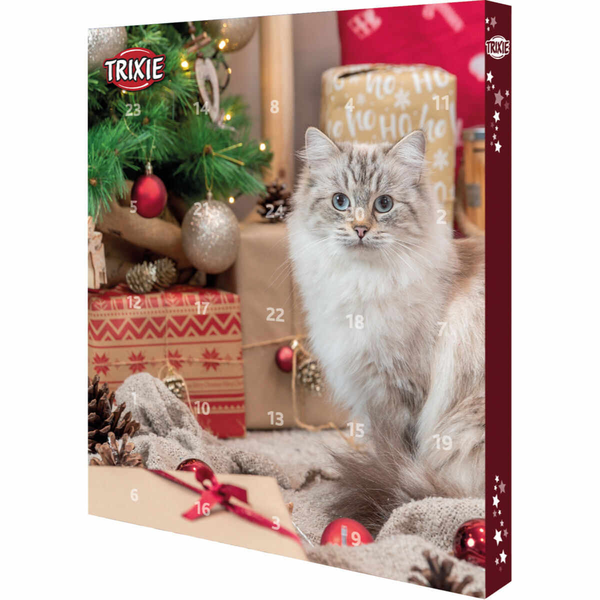 TRIXIE Christmas Advent Calendar, cutie recompense pisici, 390g