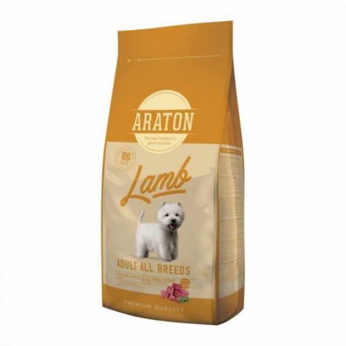Hrana Uscata pentru caini ARATON Dog Adult Lamb 15 kg