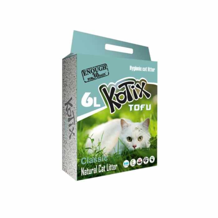 Nisip Pisici Tofu Kotix Clasic 6L