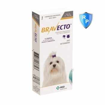 BRAVECTO, comprimate masticabile antiparazitare, câini 2-4.5kg, 50 mg, 1 comprimat