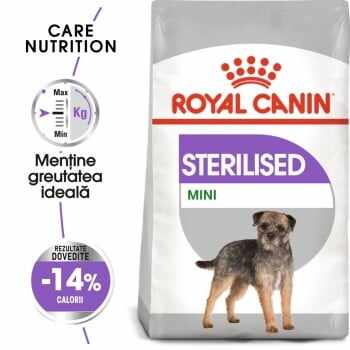 Royal Canin Mini Sterilised Adult, hrană uscată câini sterilizați, 8kg