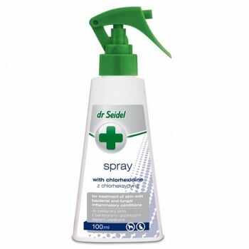 Spray Pentru Caini Si Pisici Dr. Seidel Cu Clorhexidina 4%, 100 ml