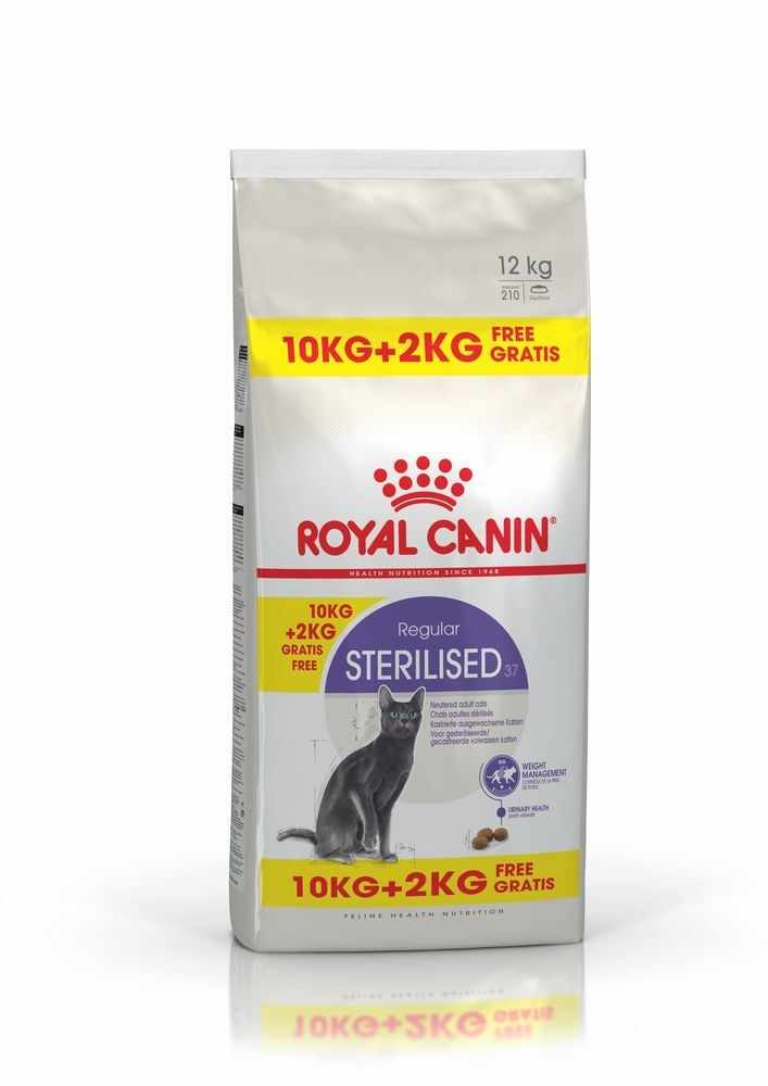 Royal Canin Sterilised Adult hrana uscata pisica sterilizata, 10+2 kg