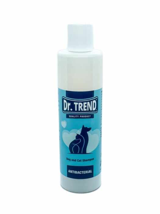Dr. Trend Sampon antibacterian pentru caini si pisici, 250 ml