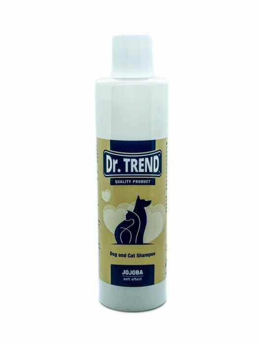 Dr. Trend Sampon cu Jojoba pentru caini si pisici, 250 ml