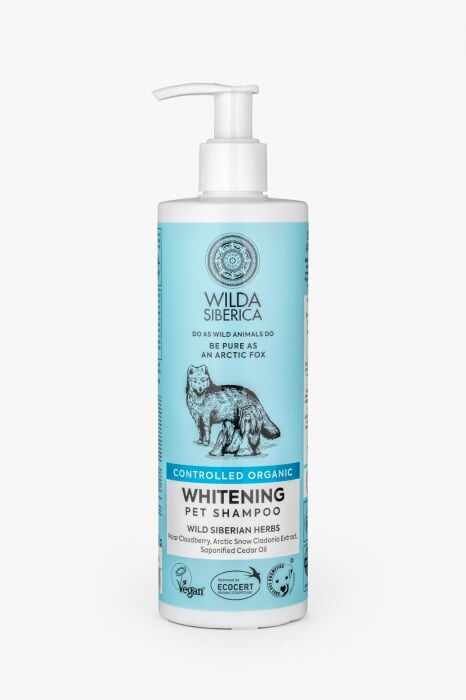 Wilda Siberica Sampon pentru blana alba, caini si pisici, 400 ml