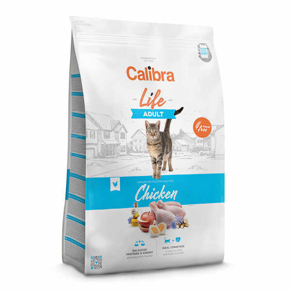 Calibra Cat Life Adult cu Pui, 1.5kg