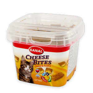 Sanal Cat cheese bites, 75g