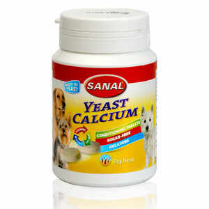 Sanal Dog Yeast Calcium 75g