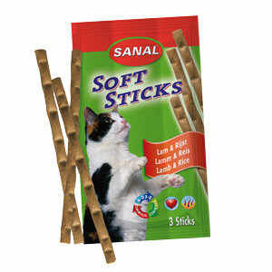 Sanal Sticks Lamb and Rice, (3 sticks), 15g