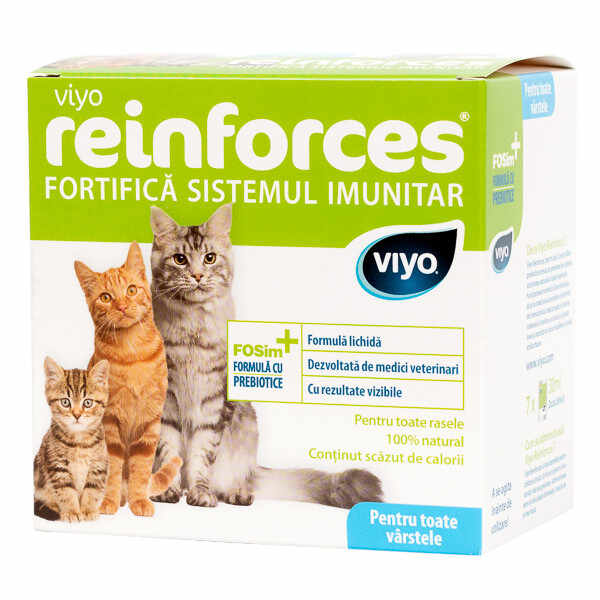 Viyo Reinforces pentru pisici pentru toate varstele, 7 x 30ml
