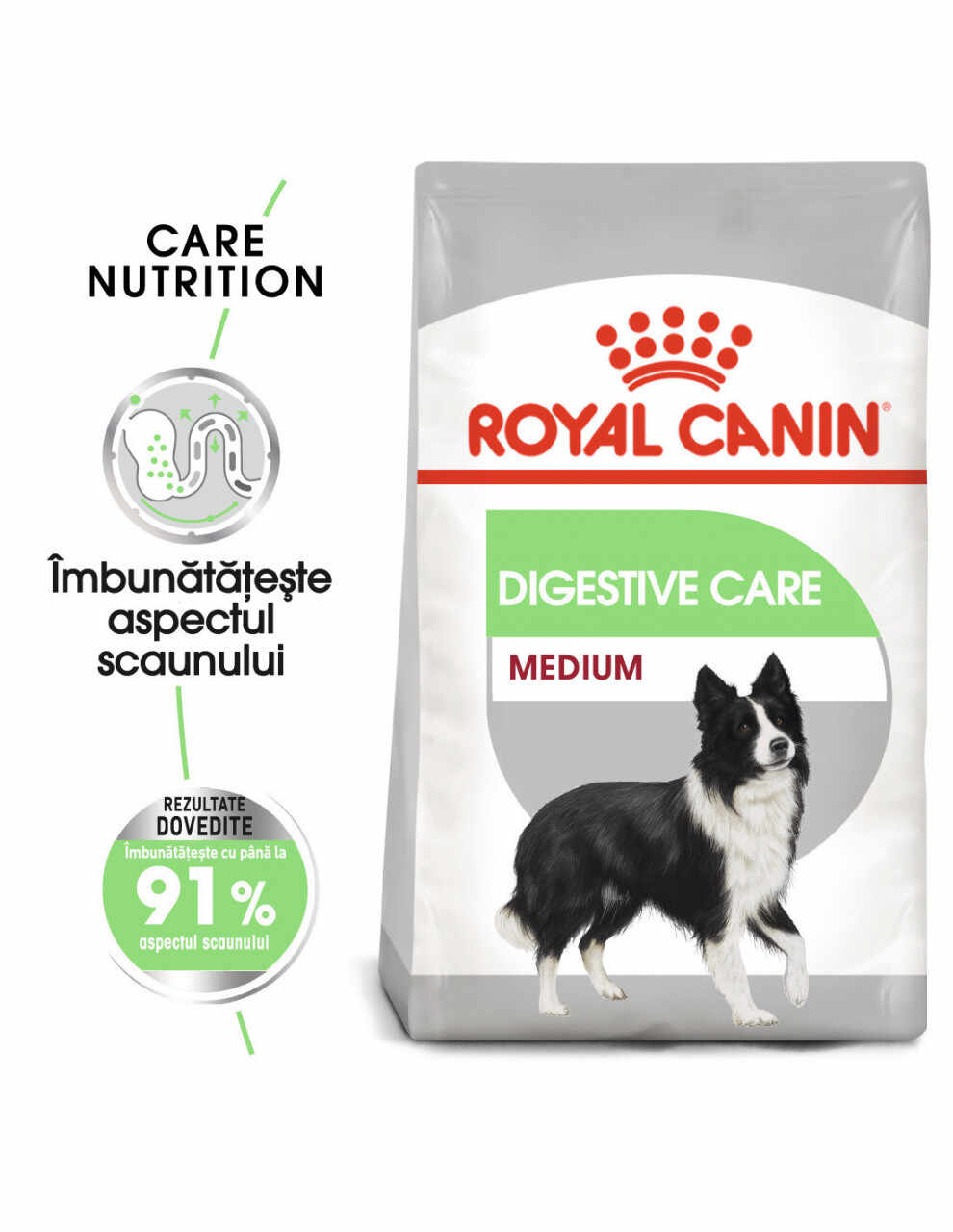 Royal Canin Medium Digestive Care hrană uscată câine, confort digestiv, 3kg