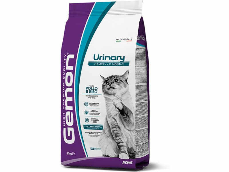 Gemon Cat, Urinary, cu Pui și Orez, 2kg
