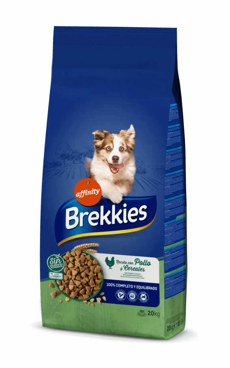 Brekkies Dog Excel Complet Pui și Legume, 20kg