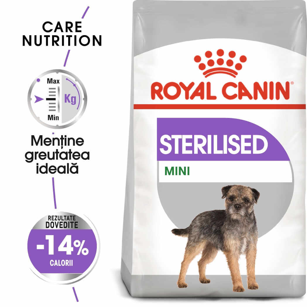 Royal Canin Mini Sterilised Adult hrană uscată câine sterilizat, 1kg