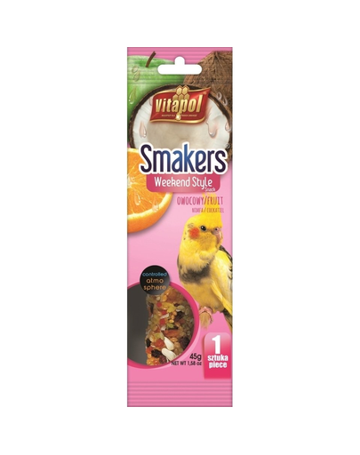 VITAPOL Smakers pentru nimfe - fructe 45 g
