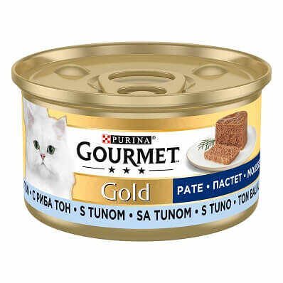Purina Gourmet Gold Mousse Cu Ton, 85 Gr