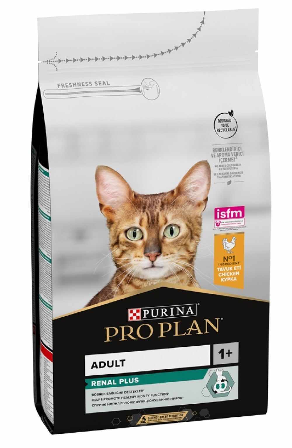 Purina Pro Plan Pisici Original Adult Renal Plus cu Pui, 1.5 kg
