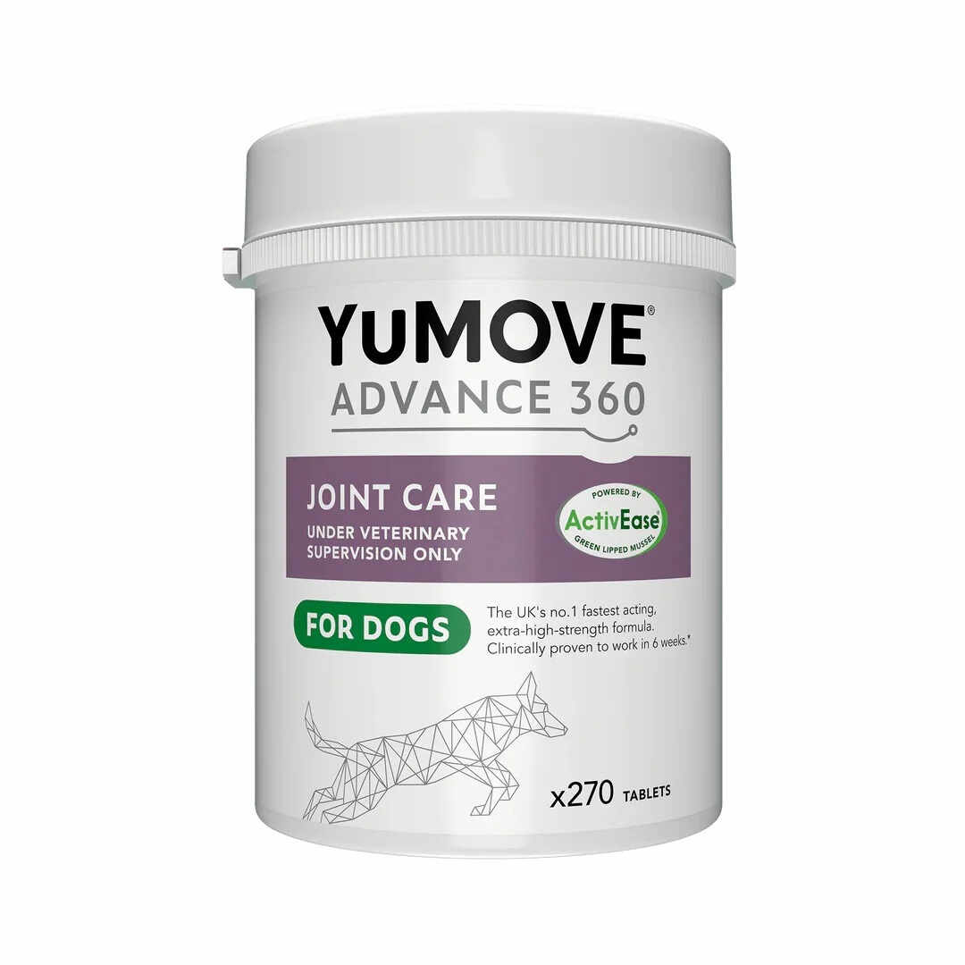 Yumove Advance 360 For Dog, Joint Care, 270 Tablete